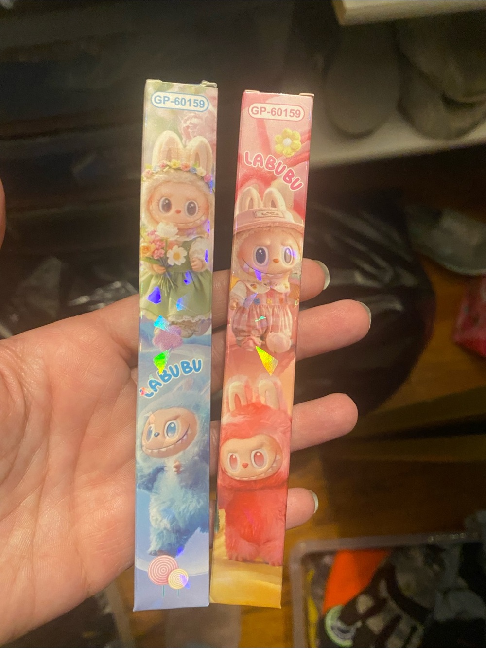 Labubu Cute Mystery blind box Character Pens- Set of 2